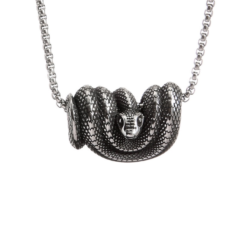 Men Snake Necklace